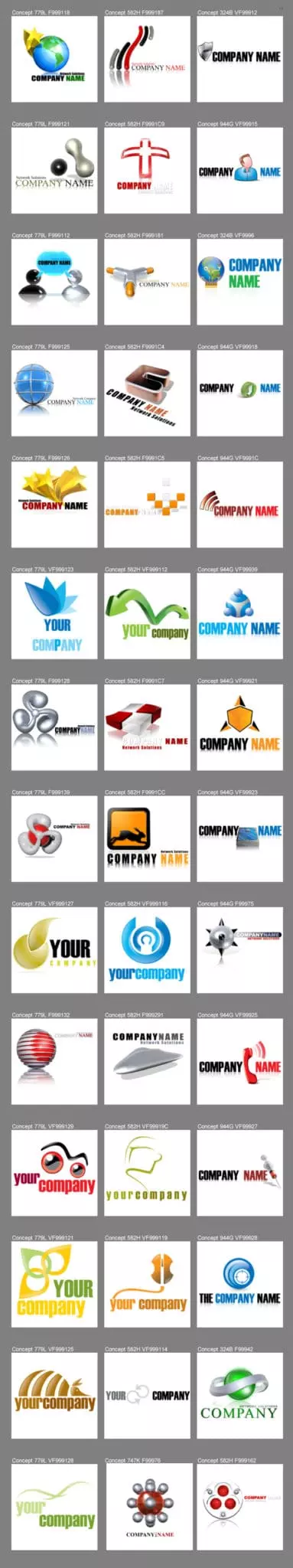 Elements of a Great Logo set 11