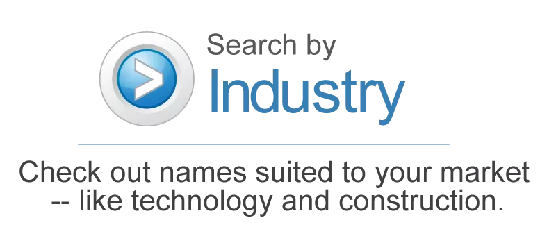 Available Business Names Search by Category Industry